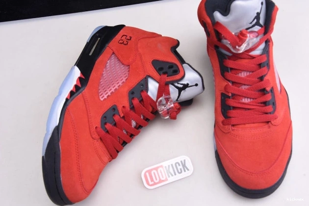 Cheap Bulls Raging Jordan Retro Red 5 (2021) DD0587-600 0725